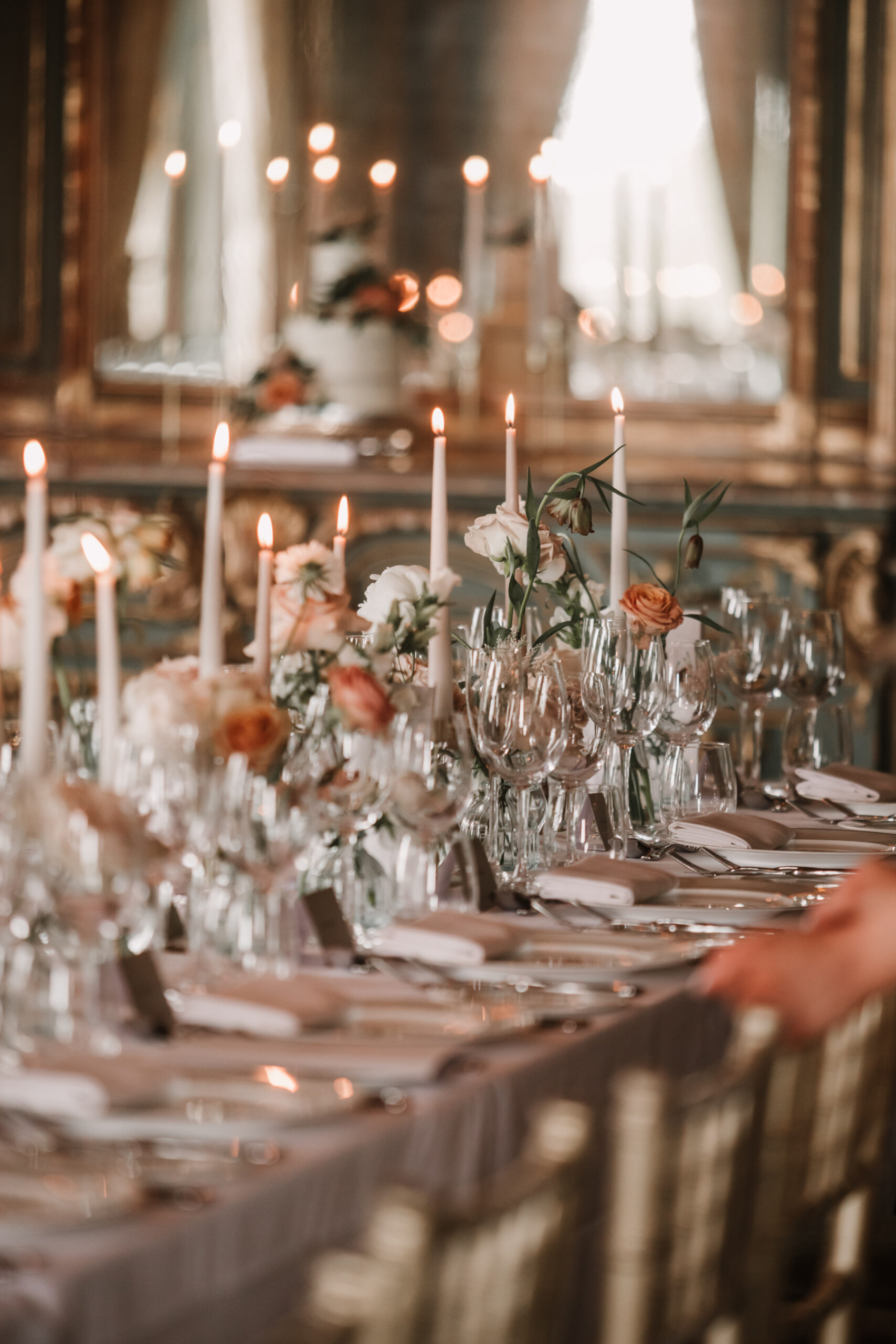 wedding day table