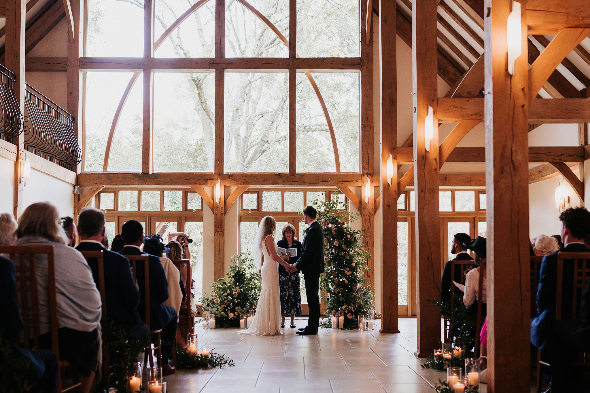 rivervale barn wedding ceremony